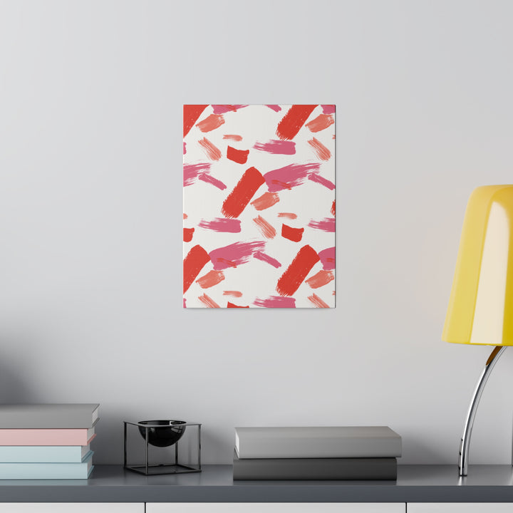 Abstract Expressionism Satin Canvas