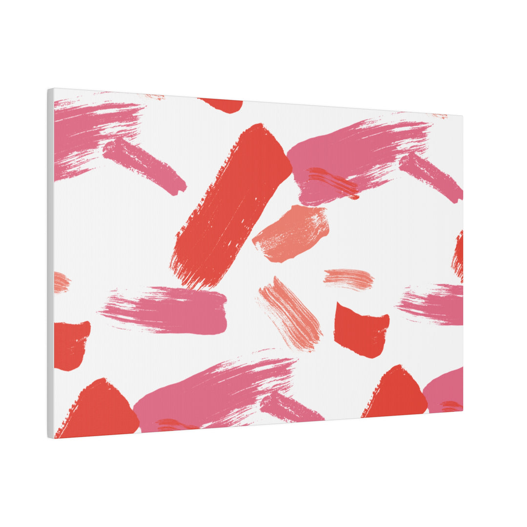 Abstract Expressionism Satin Canvas