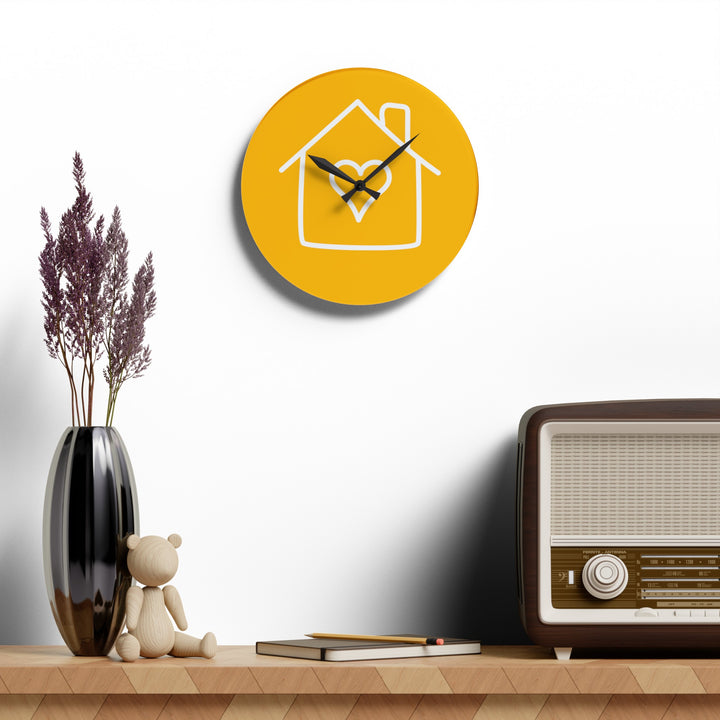 Sunny Home Acrylic Wall Clock