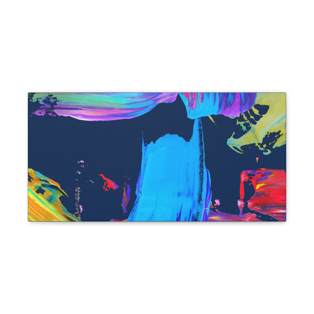 Vivid Brushstrokes Gallery Canvas