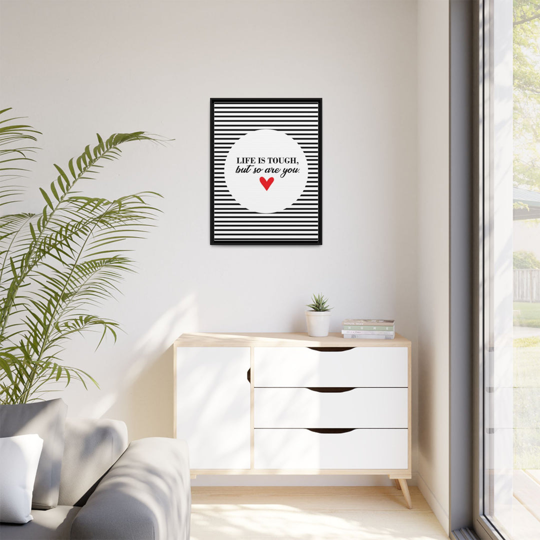 Matte Canvas Framed - Inspirational Art