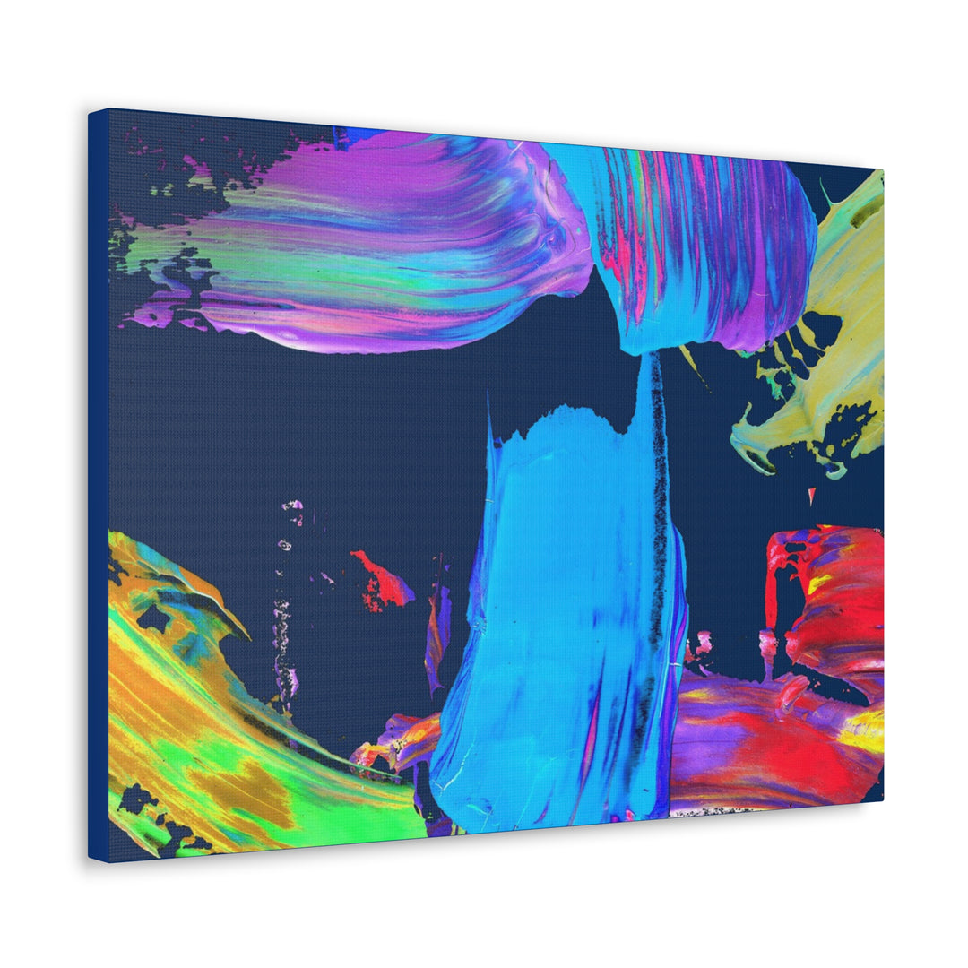 Vivid Brushstrokes Gallery Canvas