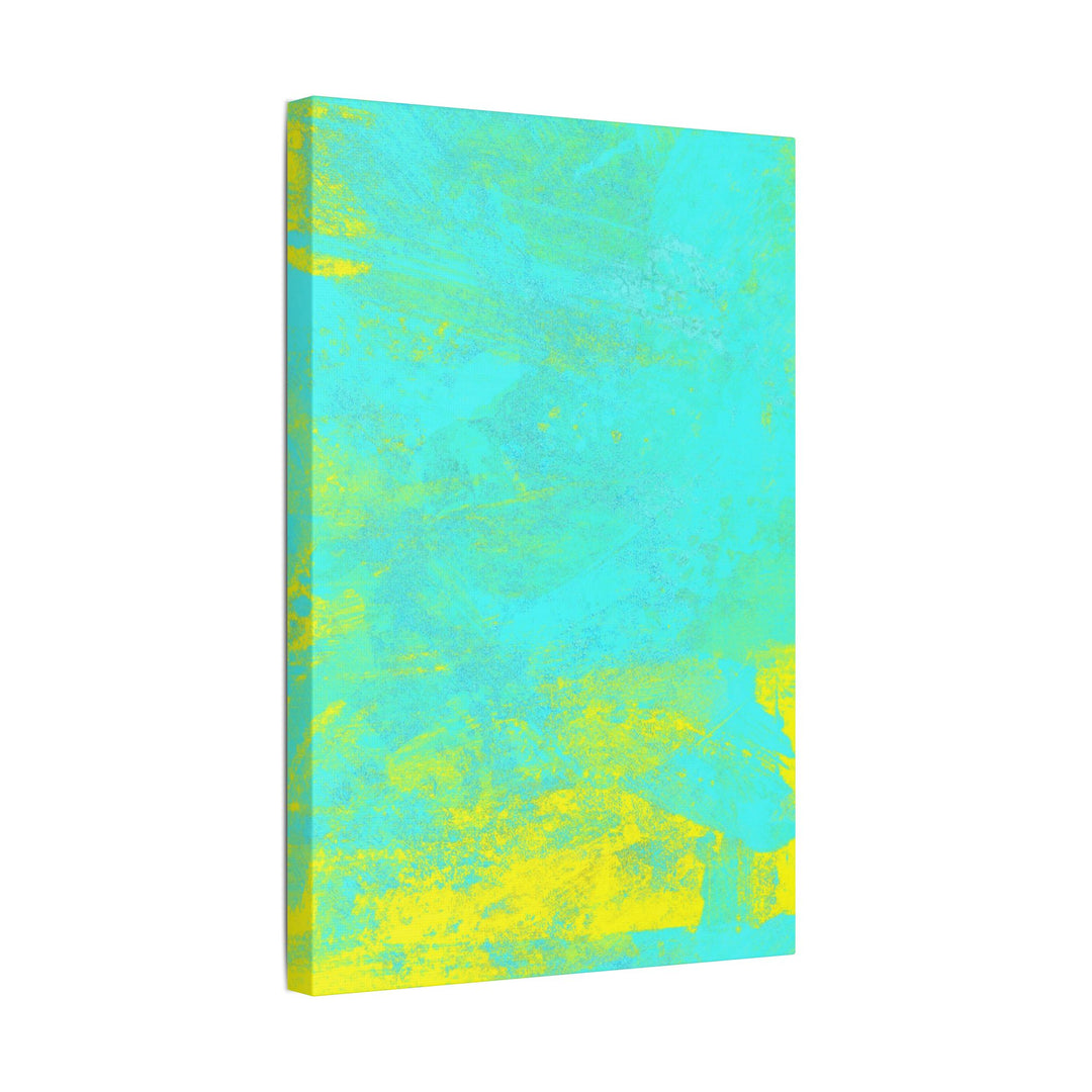 Vivid Abstract Satin Canvas Print