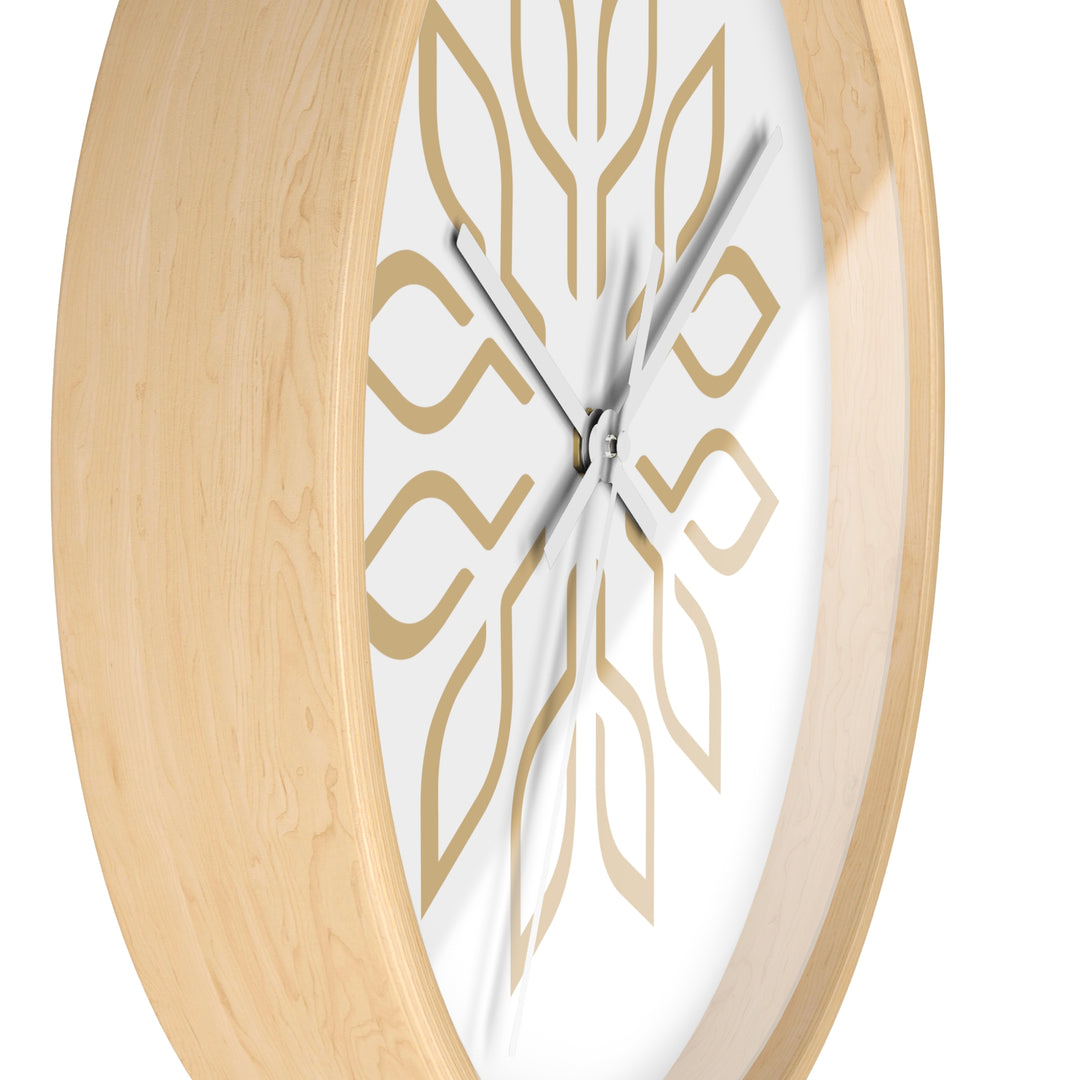 Geometric Elegance Wall Clock