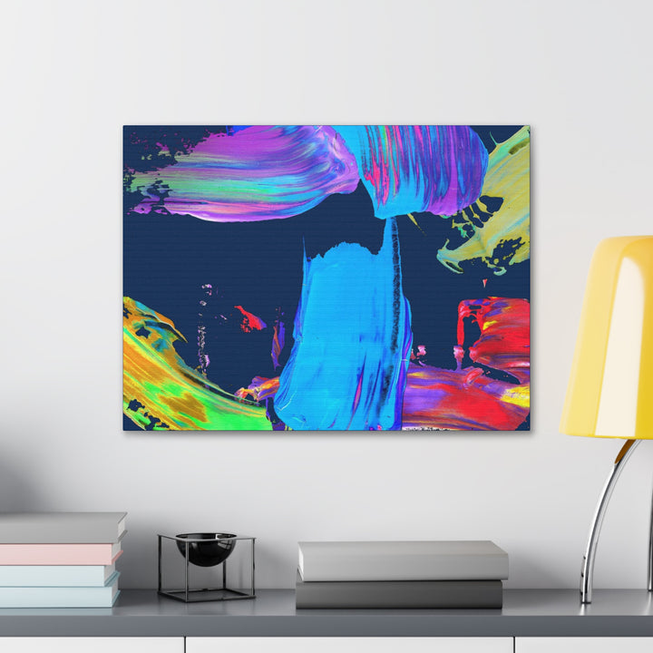 Vivid Brushstrokes Gallery Canvas