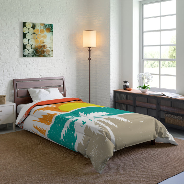 Tropical Sunset Comforter