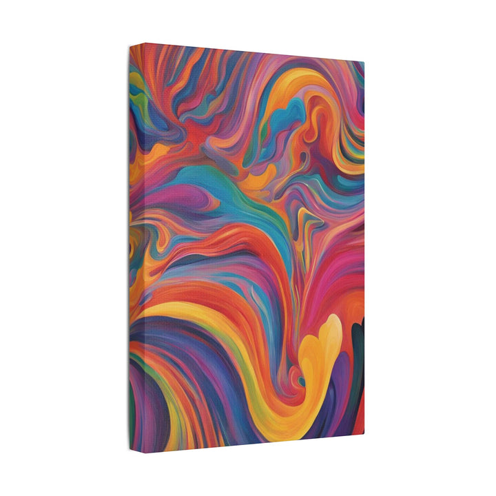 Bold Strokes Abstract Canvas