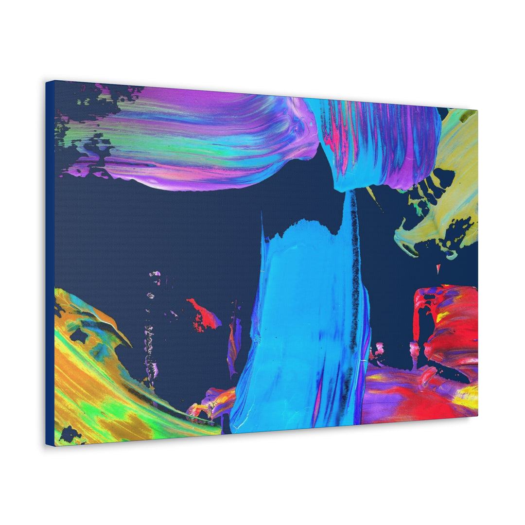 Vivid Brushstrokes Gallery Canvas