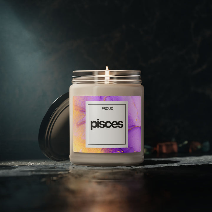 Zodiac Candle - Proud Pisces