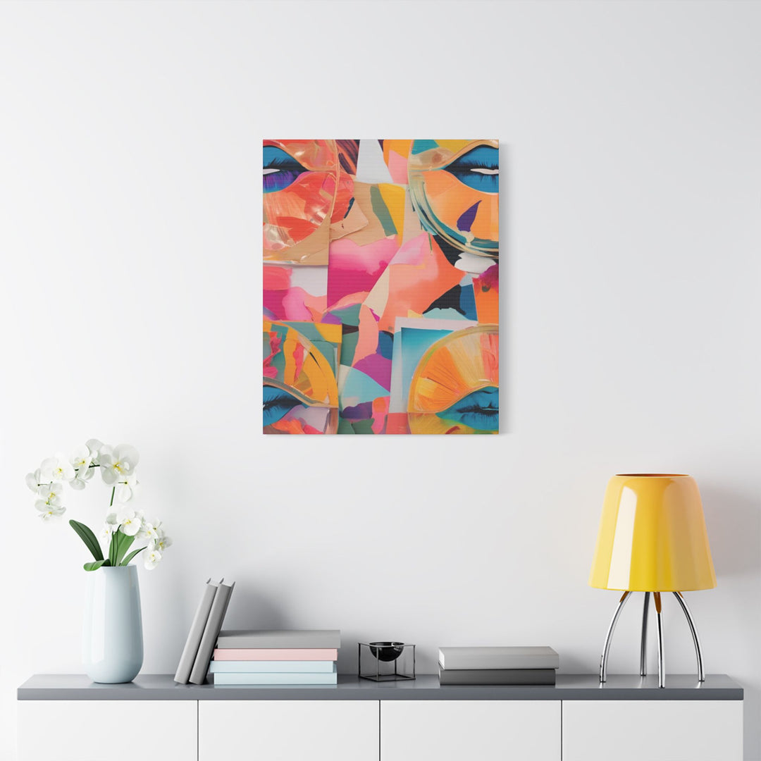 Vibrant Expression Satin Canvas