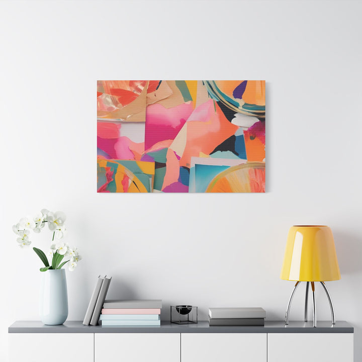 Vibrant Expression Satin Canvas