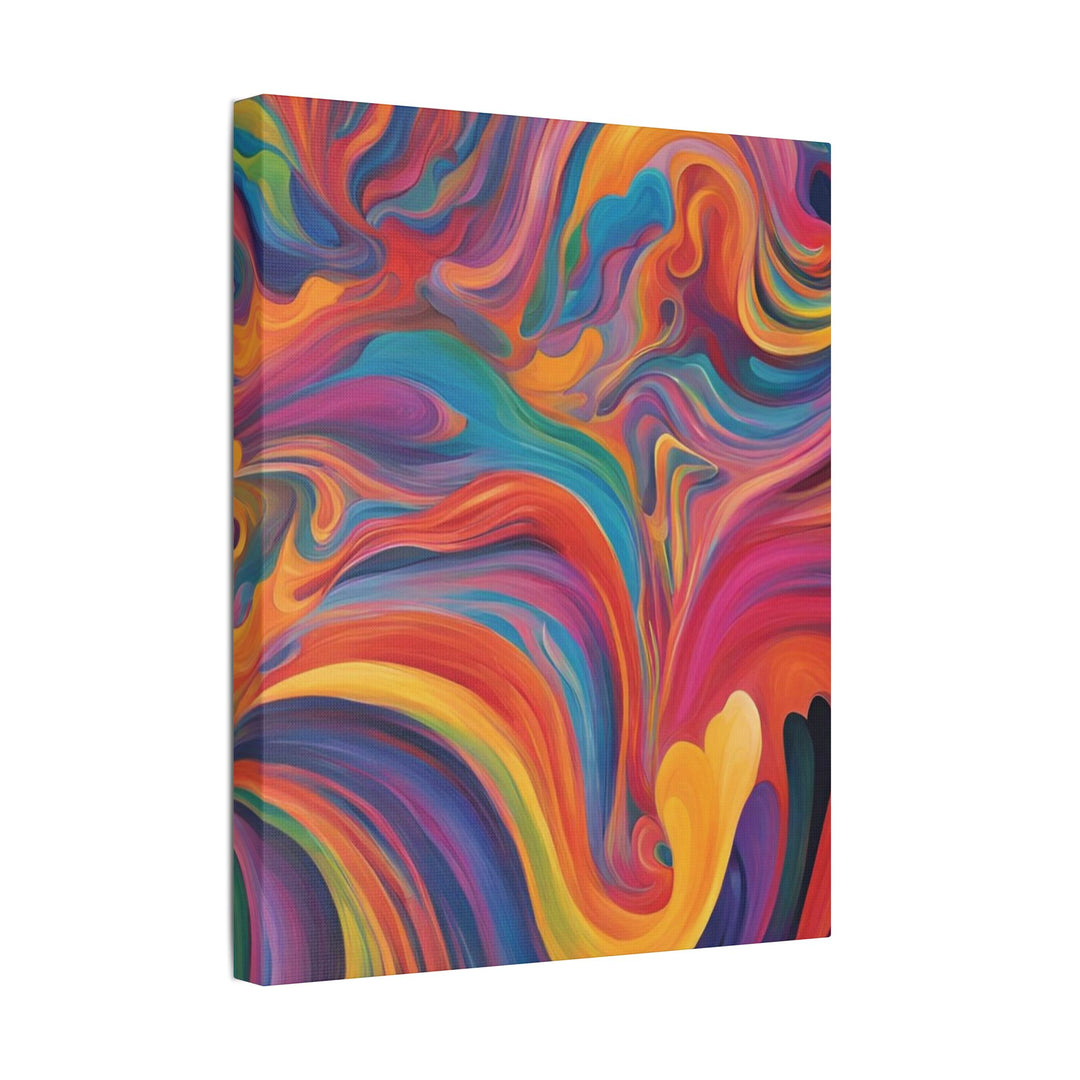 Bold Strokes Abstract Canvas