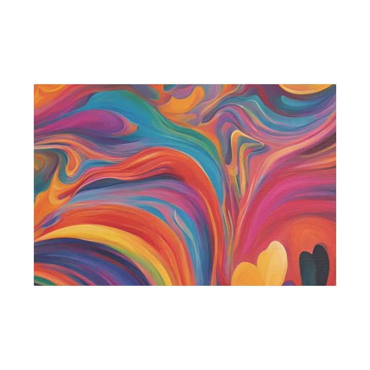 Bold Strokes Abstract Canvas