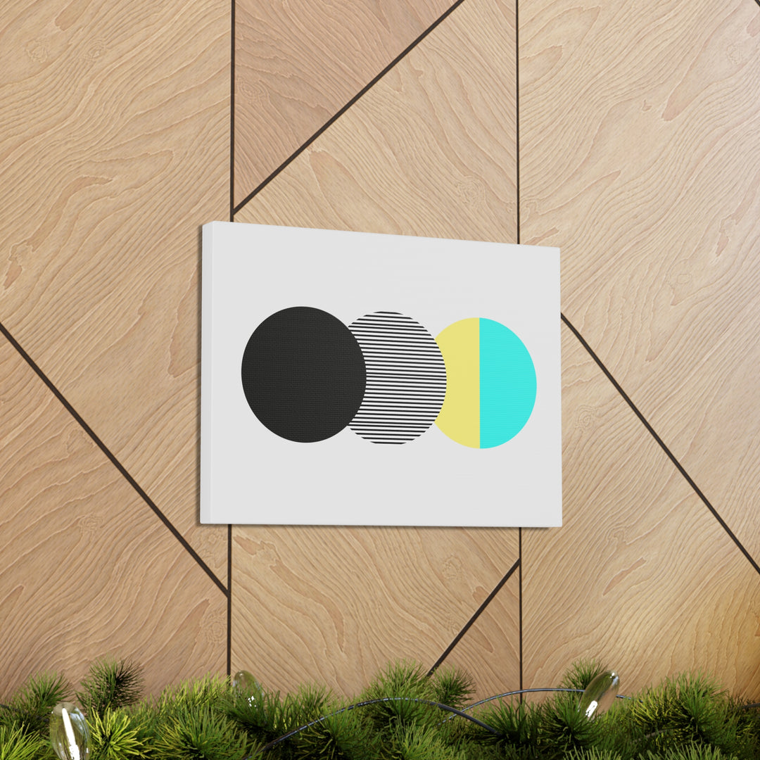 Geometric Harmony Canvas Gallery Wrap