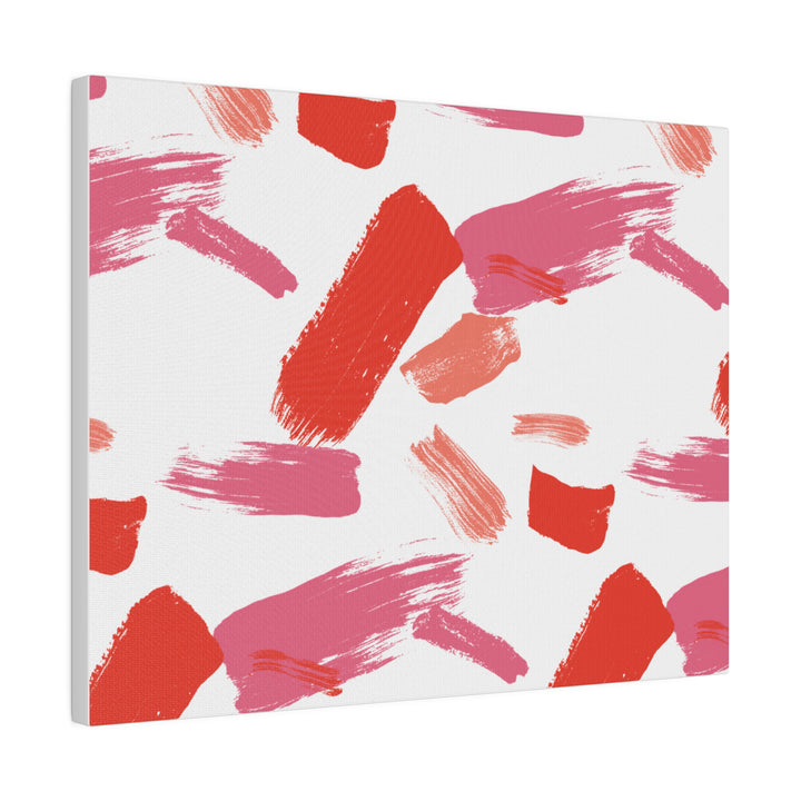 Abstract Expressionism Satin Canvas