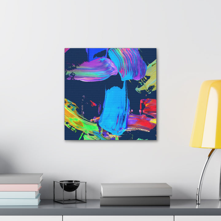 Vivid Brushstrokes Gallery Canvas