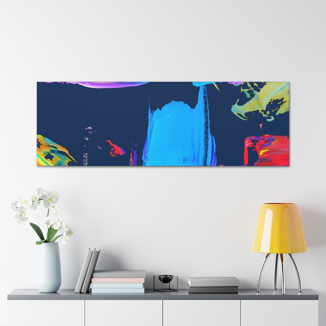 Vivid Brushstrokes Gallery Canvas