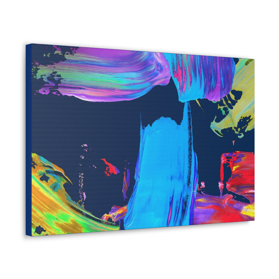 Vivid Brushstrokes Gallery Canvas