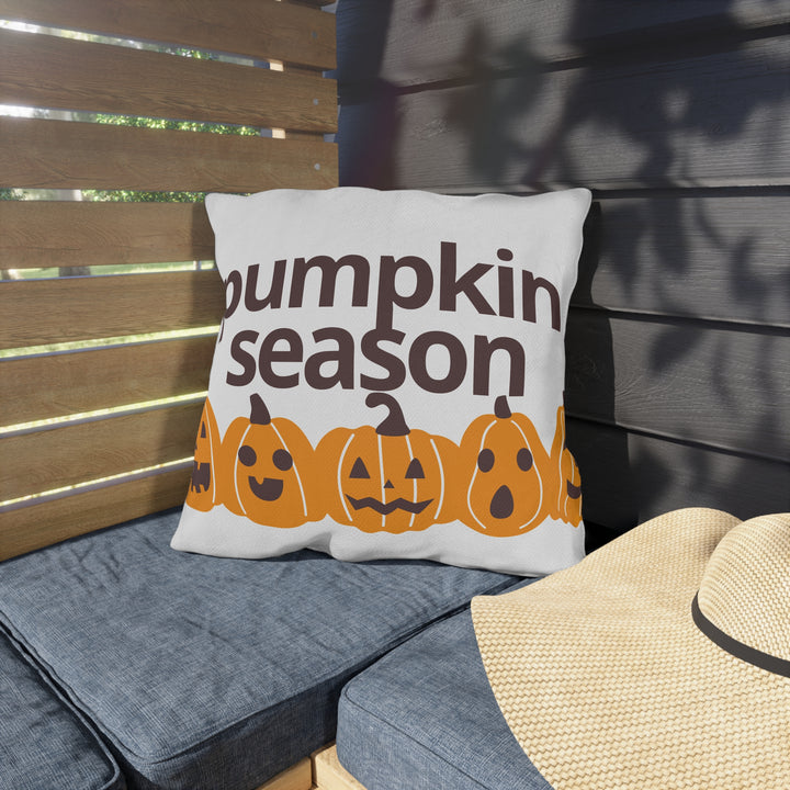 Pumpkin Season Outdoor Pillow