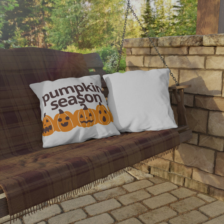 Pumpkin Season Outdoor Pillow