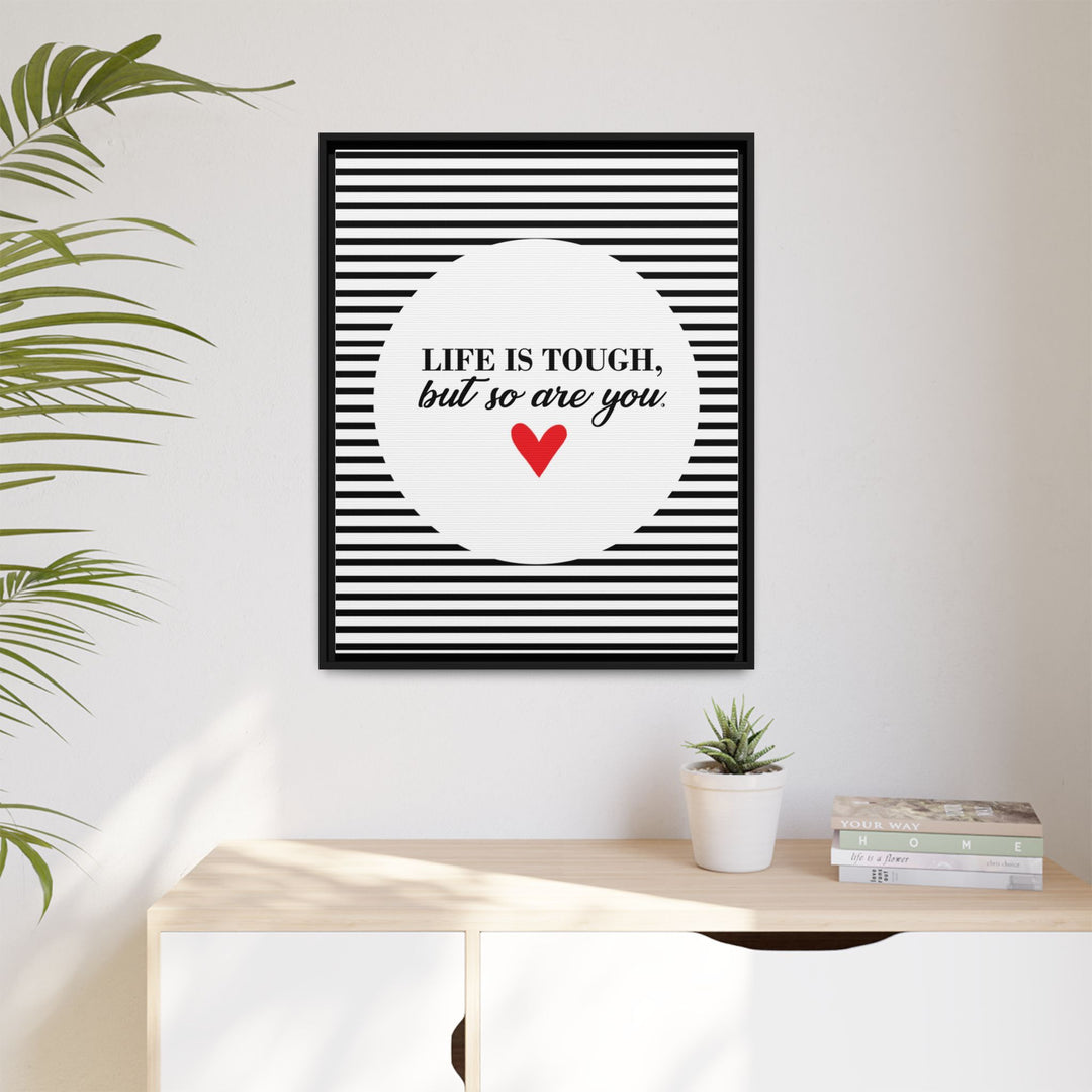 Matte Canvas Framed - Inspirational Art