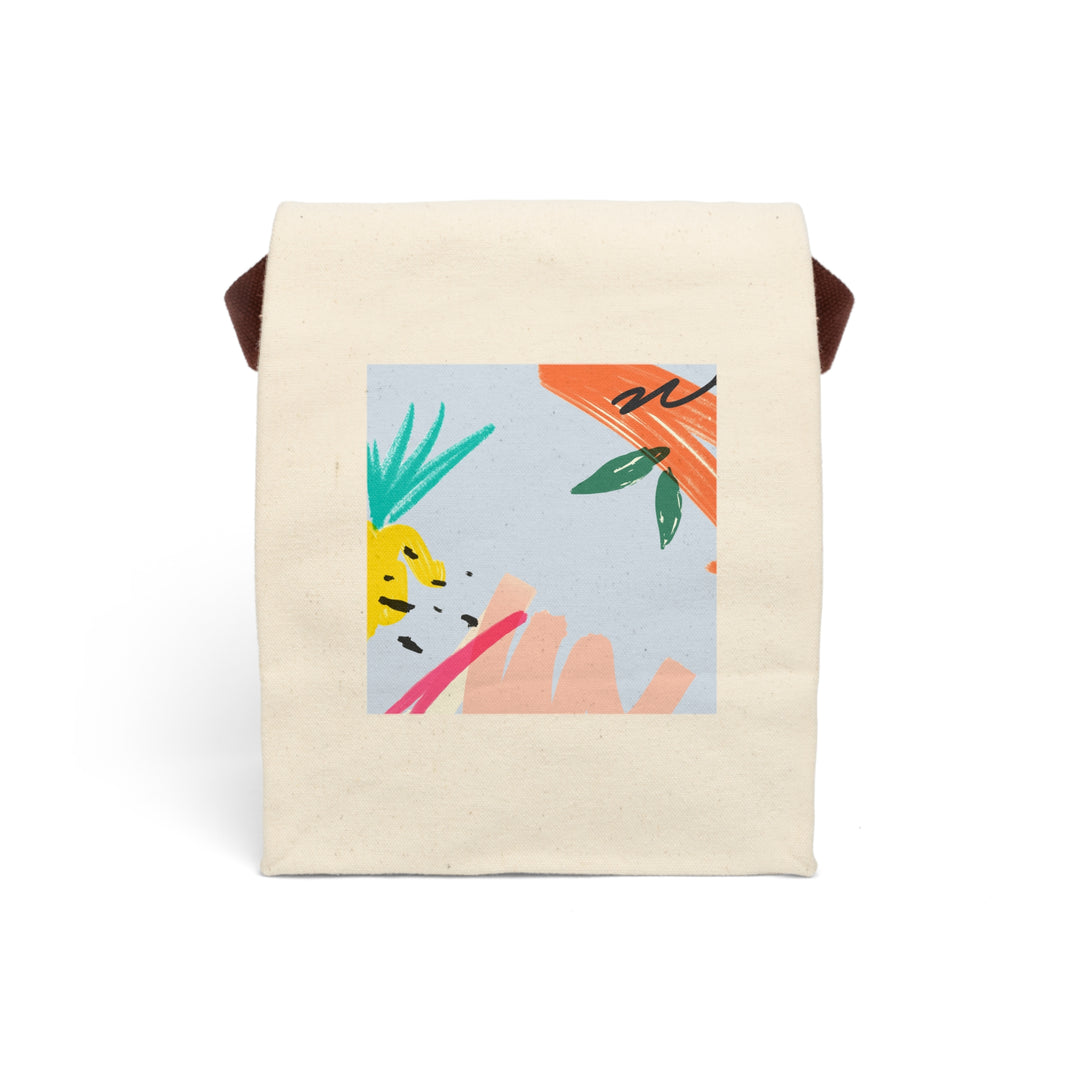 Tropical Vibes Lunch Bag With Strap