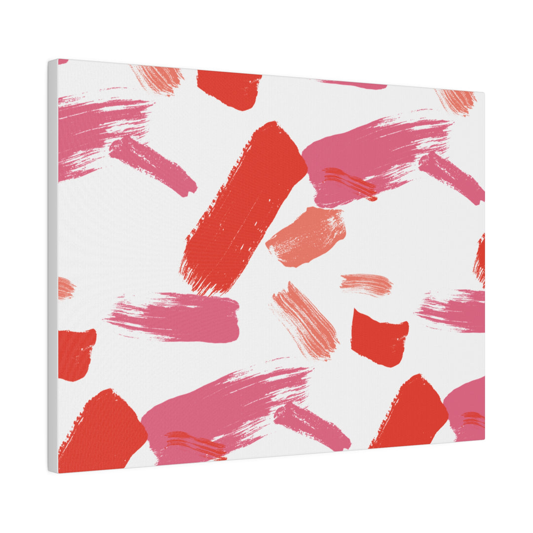 Abstract Expressionism Satin Canvas