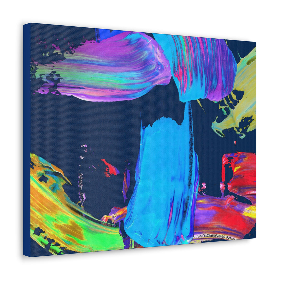 Vivid Brushstrokes Gallery Canvas