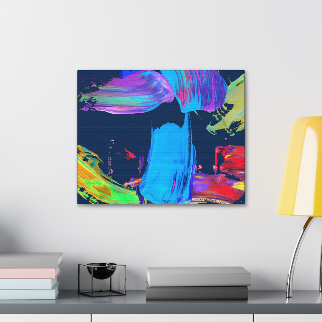 Vivid Brushstrokes Gallery Canvas