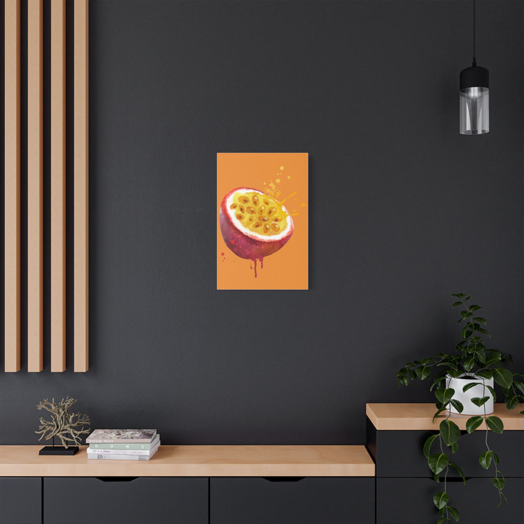 Passionfruit Pop Art Canvas