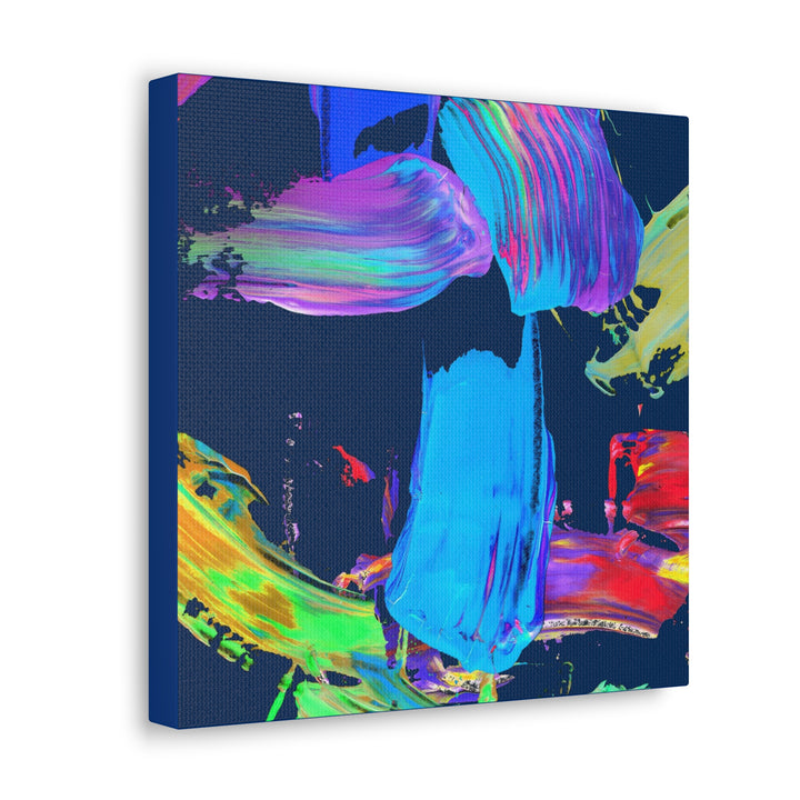 Vivid Brushstrokes Gallery Canvas