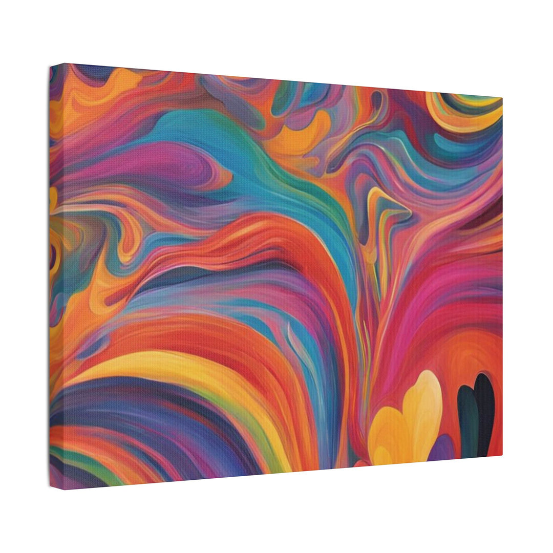 Bold Strokes Abstract Canvas