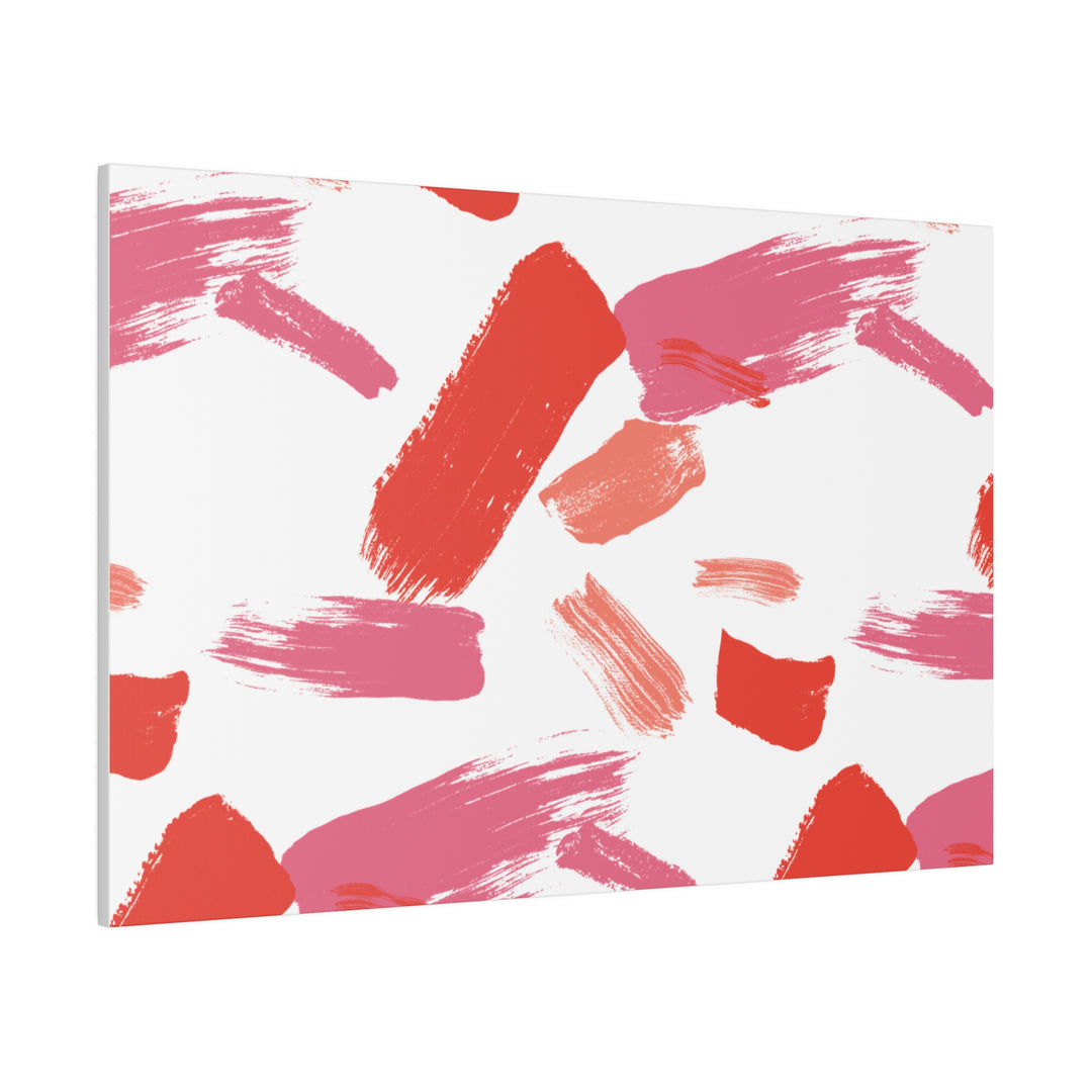 Abstract Expressionism Satin Canvas