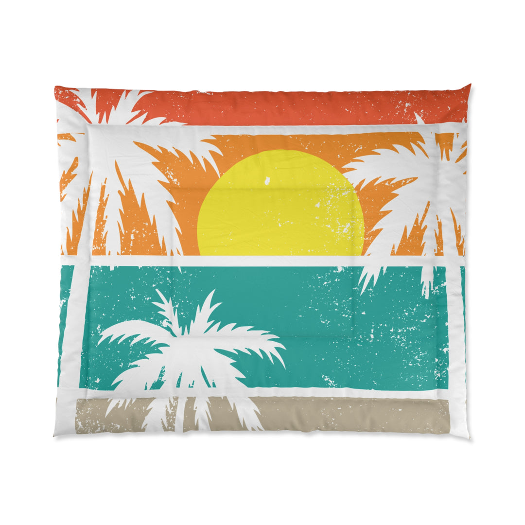 Tropical Sunset Comforter