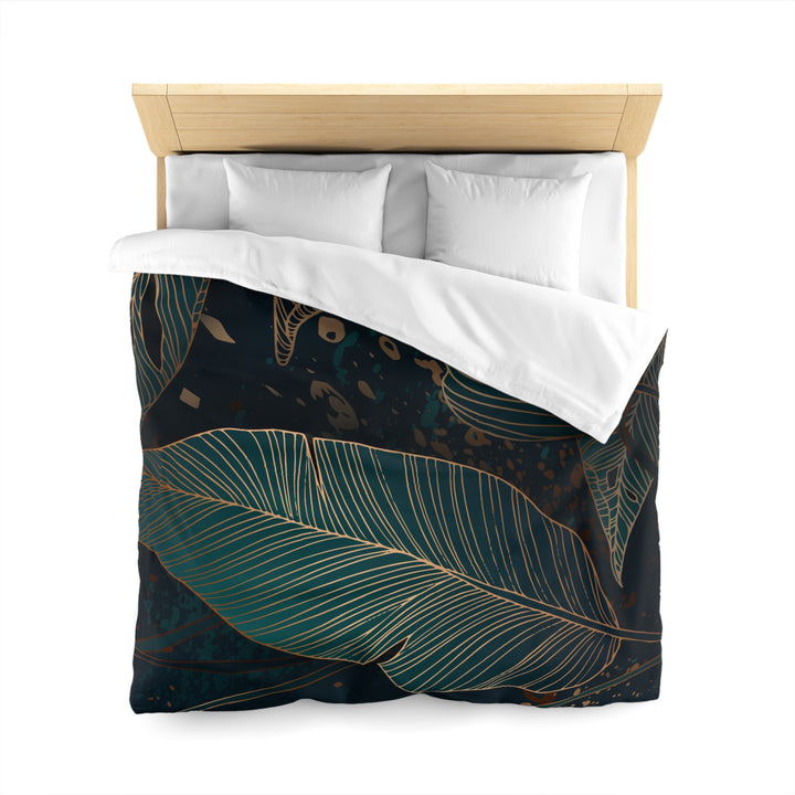 Tropical Foliage - Microfiber Duvet Cover