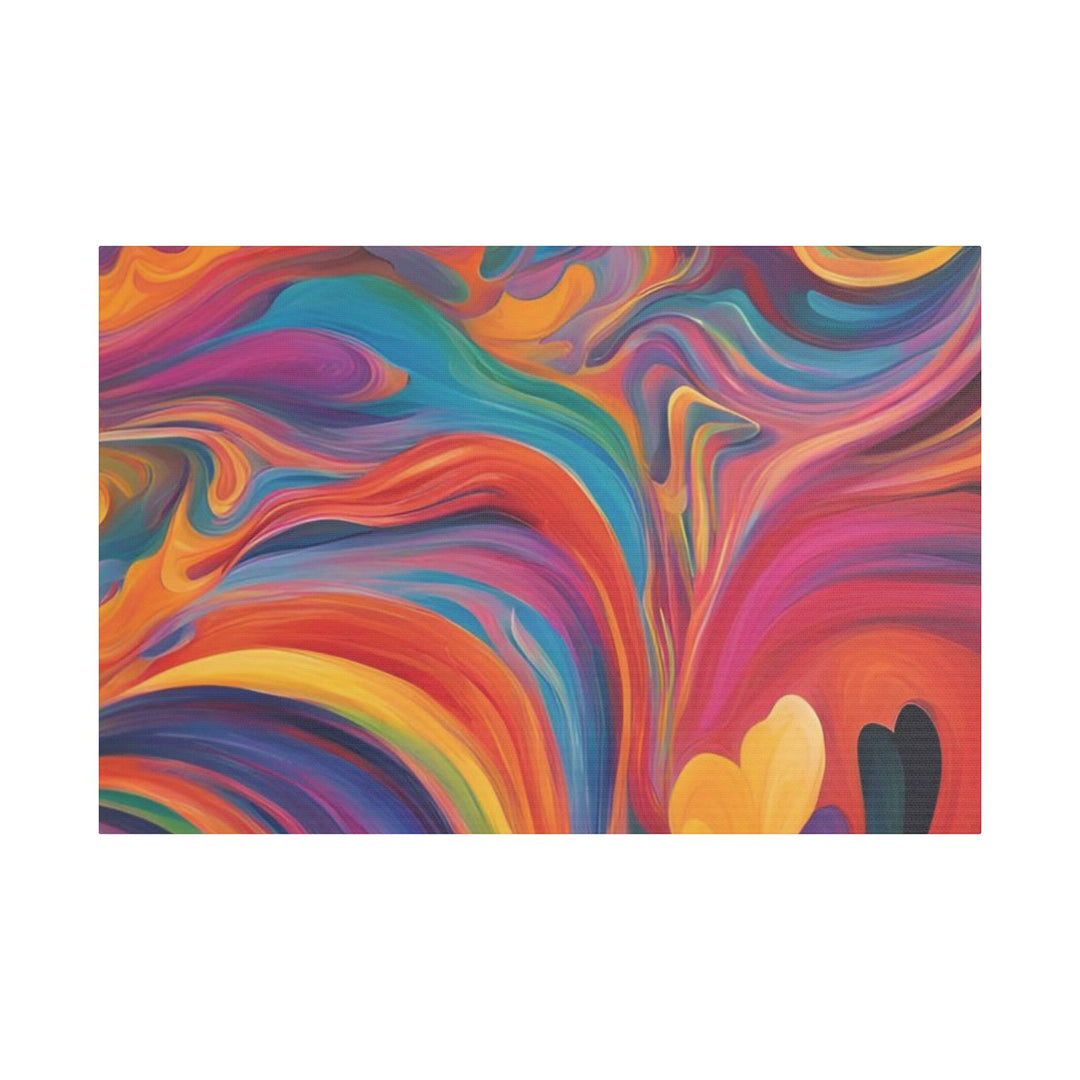 Bold Strokes Abstract Canvas