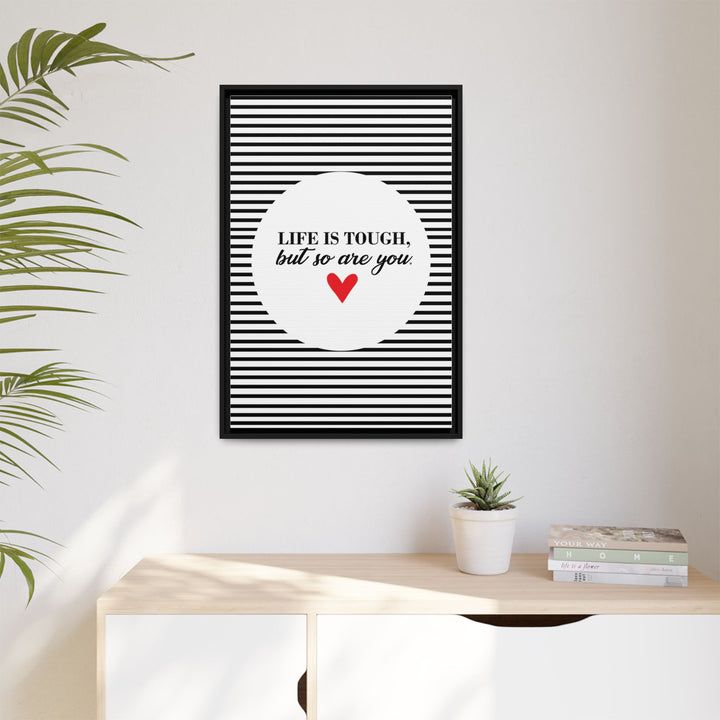 Matte Canvas Framed - Inspirational Art