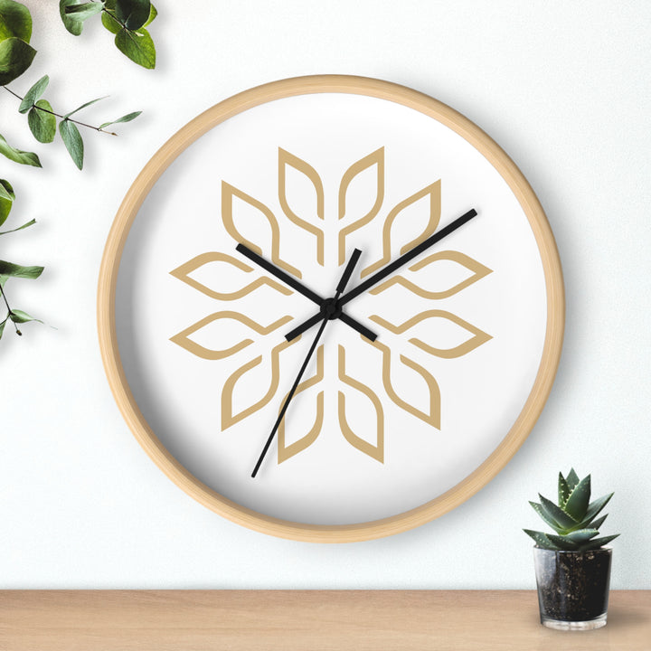 Geometric Elegance Wall Clock