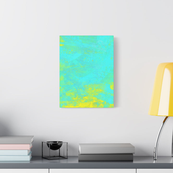 Vivid Abstract Satin Canvas Print