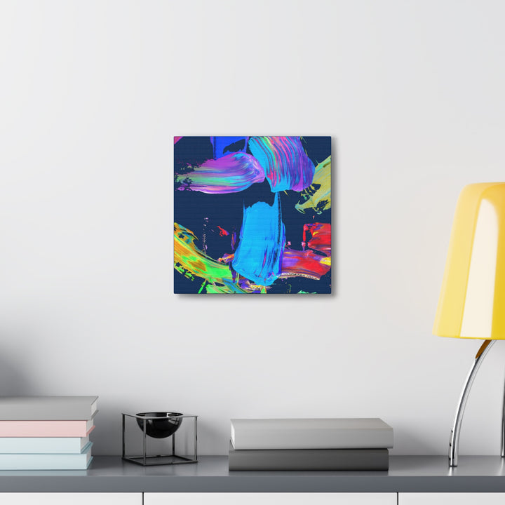 Vivid Brushstrokes Gallery Canvas