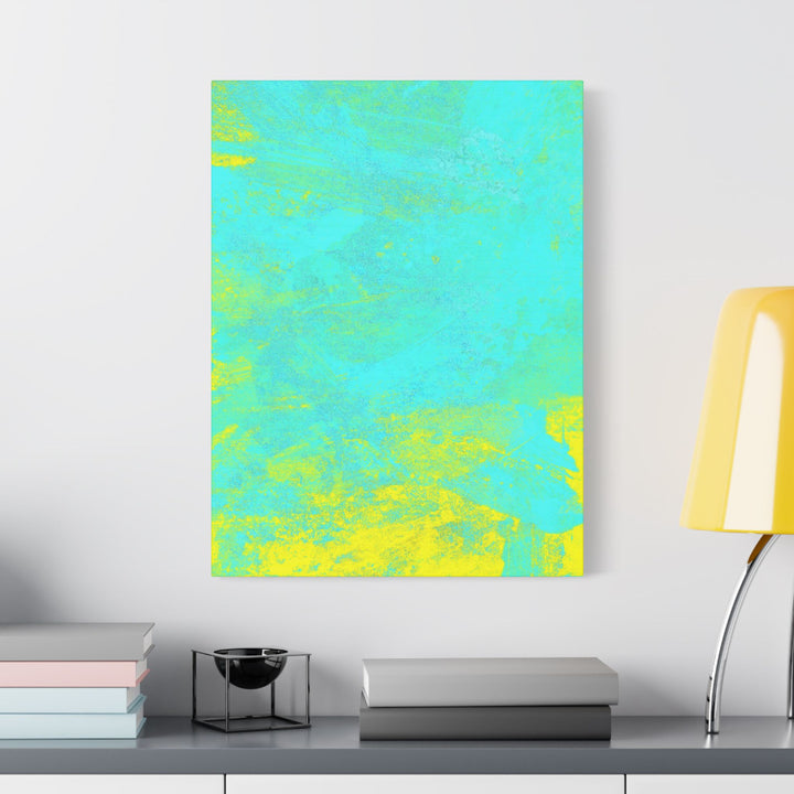 Vivid Abstract Satin Canvas Print