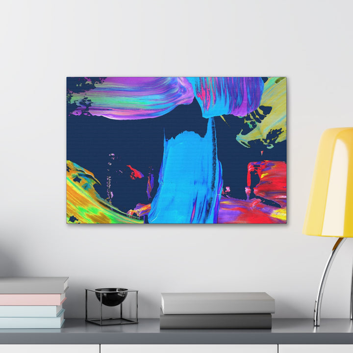 Vivid Brushstrokes Gallery Canvas