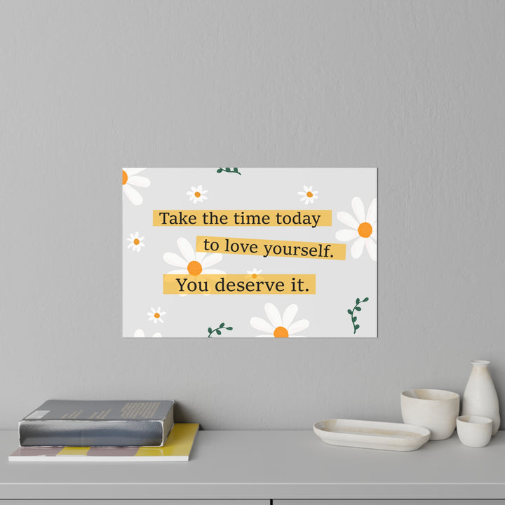 "Love Yourself" Wall Decal