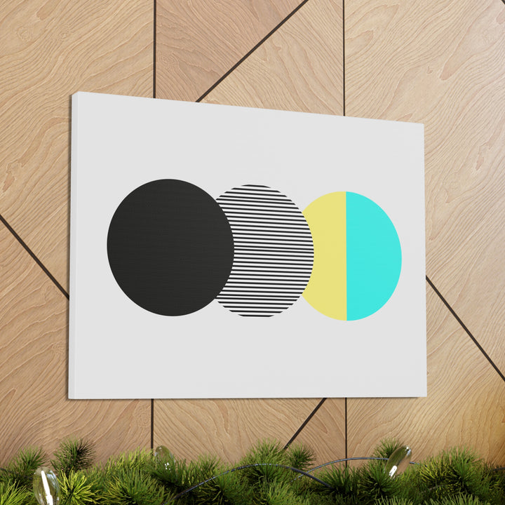 Geometric Harmony Canvas Gallery Wrap