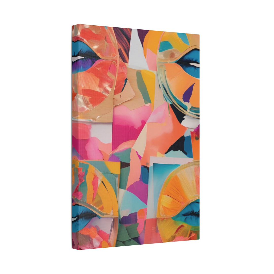 Vibrant Expression Satin Canvas