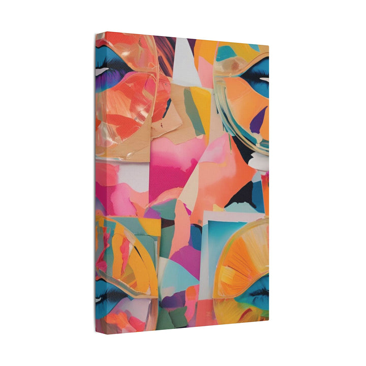 Vibrant Expression Satin Canvas