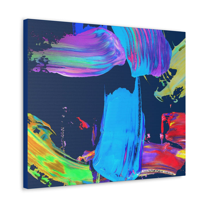 Vivid Brushstrokes Gallery Canvas