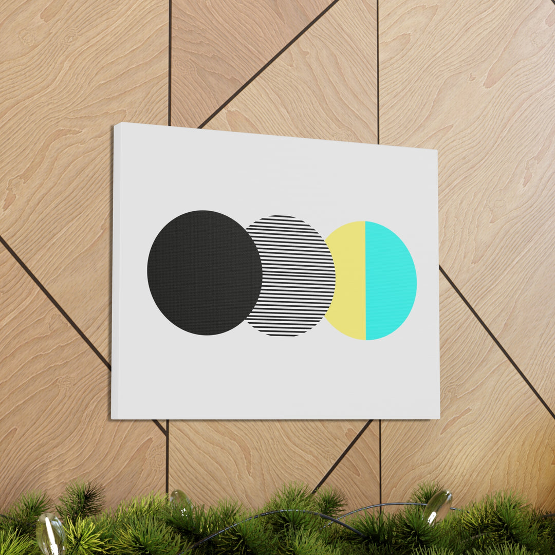 Geometric Harmony Canvas Gallery Wrap