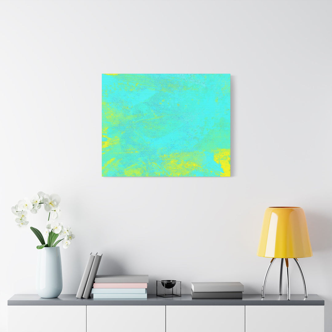 Vivid Abstract Satin Canvas Print