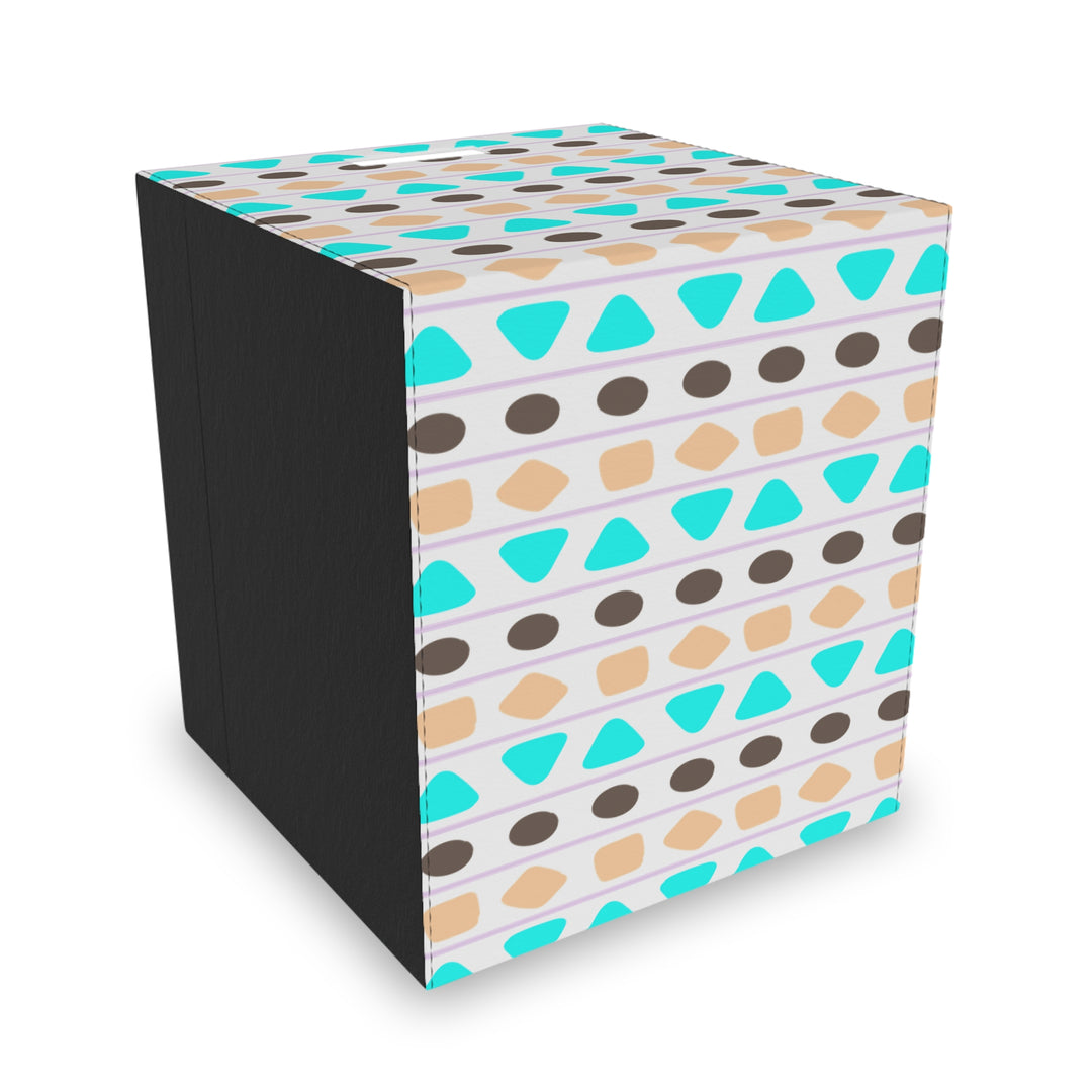 Geo Pattern Felt Storage Box